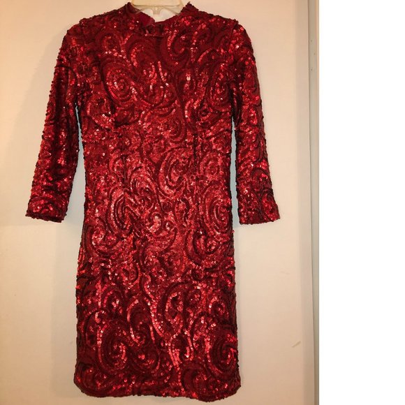 Highly Sequin backless dress - Picture 3 of 7